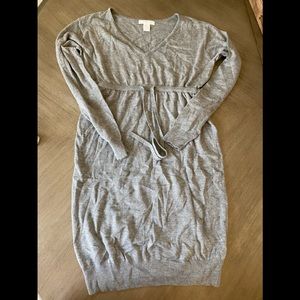 H&M maternity sweater dress size small